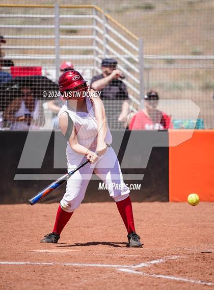 Thumbnail 1 in Round Mountain vs. Carlin (NIAA Class 1A State Playoff Game 4) photogallery.