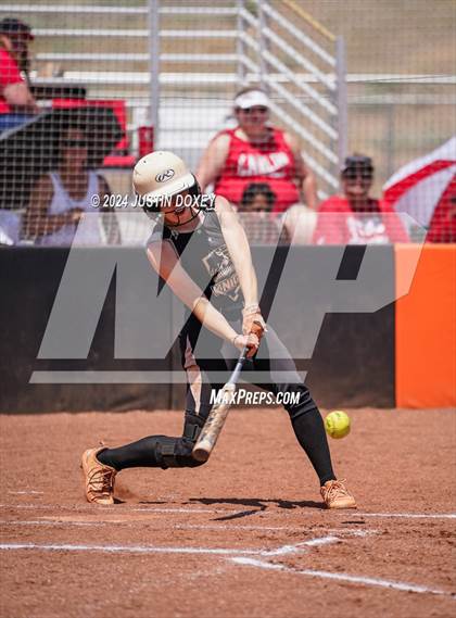 Thumbnail 2 in Round Mountain vs. Carlin (NIAA Class 1A State Playoff Game 4) photogallery.