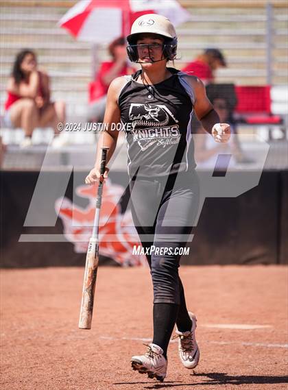 Thumbnail 1 in Round Mountain vs. Carlin (NIAA Class 1A State Playoff Game 4) photogallery.