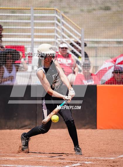 Thumbnail 2 in Round Mountain vs. Carlin (NIAA Class 1A State Playoff Game 4) photogallery.
