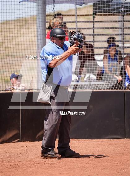 Thumbnail 1 in Round Mountain vs. Carlin (NIAA Class 1A State Playoff Game 4) photogallery.