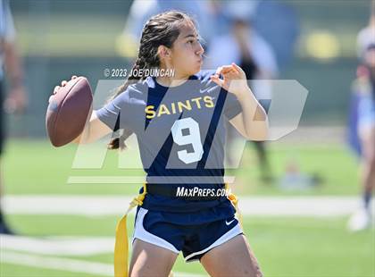 Thumbnail 2 in Crean Lutheran vs. Mission Viejo (Socal Showcase) photogallery.