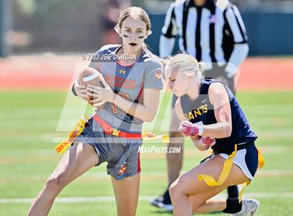 Thumbnail 3 in Crean Lutheran vs. Mission Viejo (Socal Showcase) photogallery.