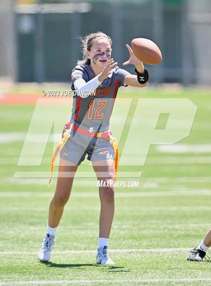 Thumbnail 2 in Crean Lutheran vs. Mission Viejo (Socal Showcase) photogallery.