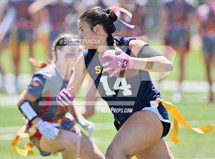Thumbnail 2 in Crean Lutheran vs. Mission Viejo (Socal Showcase) photogallery.