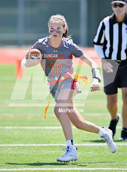 Thumbnail 3 in Crean Lutheran vs. Mission Viejo (Socal Showcase) photogallery.