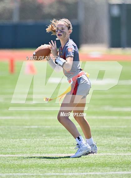 Thumbnail 3 in Crean Lutheran vs. Mission Viejo (Socal Showcase) photogallery.
