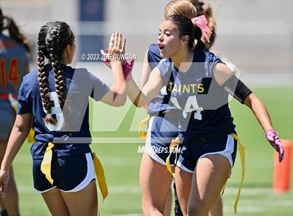 Thumbnail 2 in Crean Lutheran vs. Mission Viejo (Socal Showcase) photogallery.