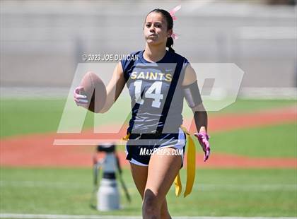 Thumbnail 3 in Crean Lutheran vs. Mission Viejo (Socal Showcase) photogallery.