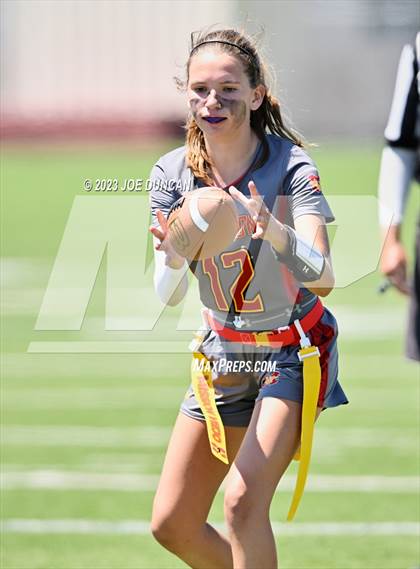 Thumbnail 3 in Crean Lutheran vs. Mission Viejo (Socal Showcase) photogallery.