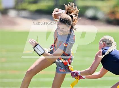 Thumbnail 3 in Crean Lutheran vs. Mission Viejo (Socal Showcase) photogallery.