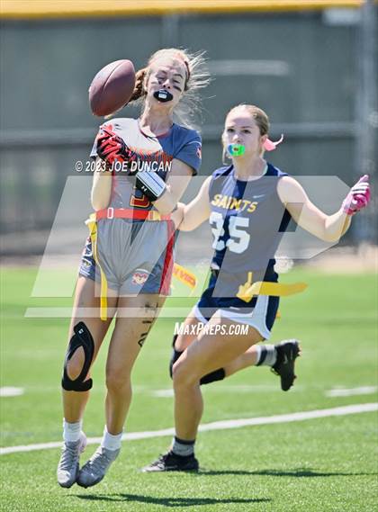 Thumbnail 1 in Crean Lutheran vs. Mission Viejo (Socal Showcase) photogallery.