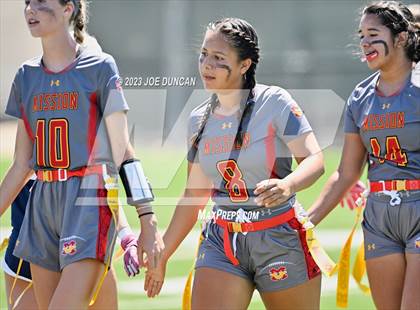 Thumbnail 2 in Crean Lutheran vs. Mission Viejo (Socal Showcase) photogallery.