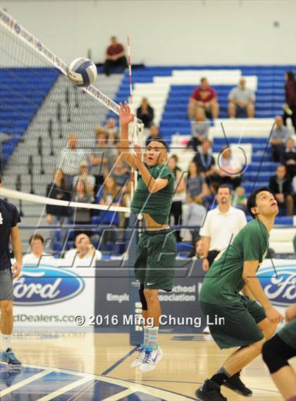 Thumbnail 2 in Laguna Blanca vs. Damien (CIF SS D5 Final) photogallery.