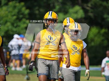 Thumbnail 3 in Mills University Studies vs Olive Branch (U of Memphis 7v7) photogallery.