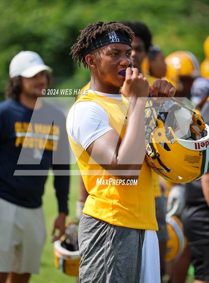 Thumbnail 2 in Mills University Studies vs Olive Branch (U of Memphis 7v7) photogallery.