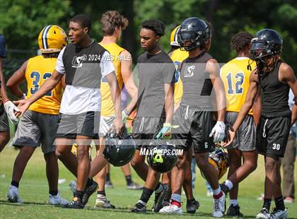 Thumbnail 1 in Mills University Studies vs Olive Branch (U of Memphis 7v7) photogallery.