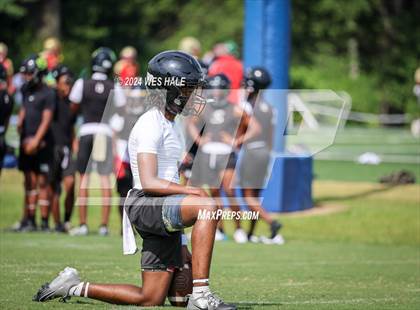 Thumbnail 2 in Mills University Studies vs Olive Branch (U of Memphis 7v7) photogallery.