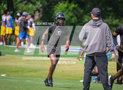 Thumbnail 2 in Mills University Studies vs Olive Branch (U of Memphis 7v7) photogallery.