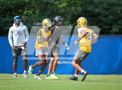 Thumbnail 3 in Mills University Studies vs Olive Branch (U of Memphis 7v7) photogallery.
