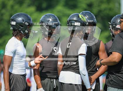 Thumbnail 2 in Mills University Studies vs Olive Branch (U of Memphis 7v7) photogallery.