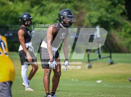 Thumbnail 1 in Mills University Studies vs Olive Branch (U of Memphis 7v7) photogallery.