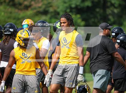 Thumbnail 1 in Mills University Studies vs Olive Branch (U of Memphis 7v7) photogallery.