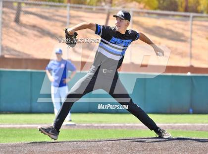 Thumbnail 2 in Basic vs Bishop Gorman (NIAA 5A Southern Regional Championship Game 1) photogallery.