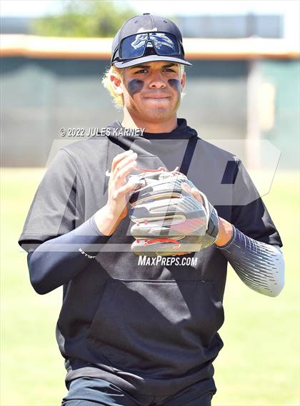 Thumbnail 2 in Basic vs Bishop Gorman (NIAA 5A Southern Regional Championship Game 1) photogallery.