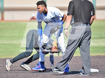 Thumbnail 2 in Basic vs Bishop Gorman (NIAA 5A Southern Regional Championship Game 1) photogallery.