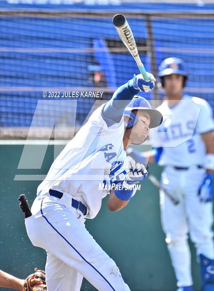 Thumbnail 2 in Basic vs Bishop Gorman (NIAA 5A Southern Regional Championship Game 1) photogallery.