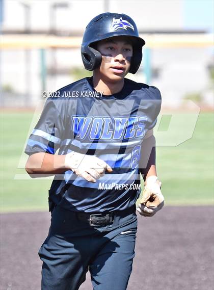 Thumbnail 1 in Basic vs Bishop Gorman (NIAA 5A Southern Regional Championship Game 1) photogallery.