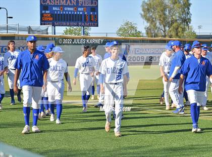 Thumbnail 2 in Basic vs Bishop Gorman (NIAA 5A Southern Regional Championship Game 1) photogallery.