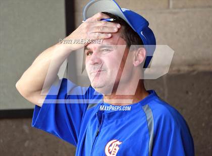 Thumbnail 2 in Basic vs Bishop Gorman (NIAA 5A Southern Regional Championship Game 1) photogallery.