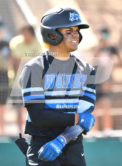 Thumbnail 1 in Basic vs Bishop Gorman (NIAA 5A Southern Regional Championship Game 1) photogallery.