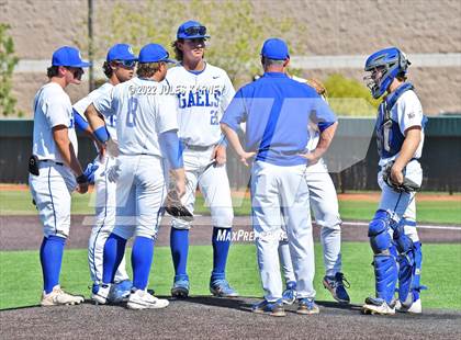 Thumbnail 1 in Basic vs Bishop Gorman (NIAA 5A Southern Regional Championship Game 1) photogallery.