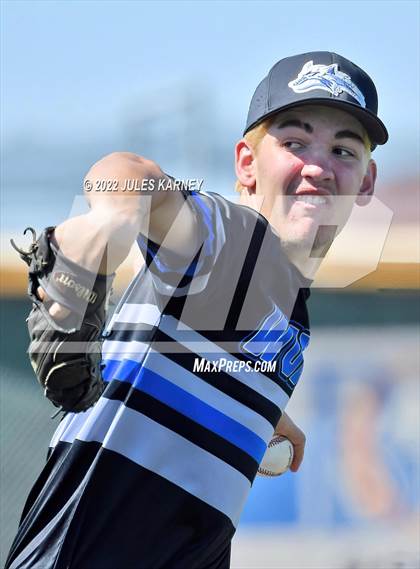 Thumbnail 3 in Basic vs Bishop Gorman (NIAA 5A Southern Regional Championship Game 1) photogallery.