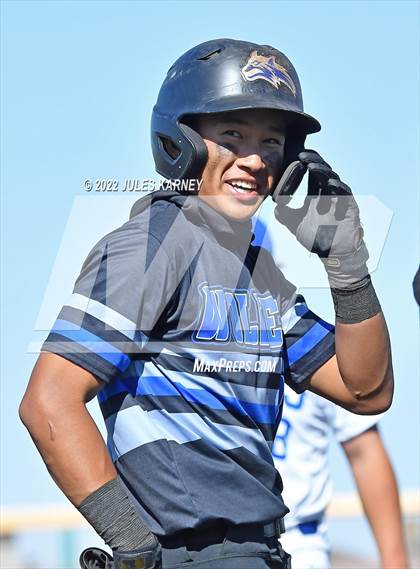 Thumbnail 2 in Basic vs Bishop Gorman (NIAA 5A Southern Regional Championship Game 1) photogallery.