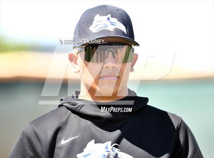 Thumbnail 2 in Basic vs Bishop Gorman (NIAA 5A Southern Regional Championship Game 1) photogallery.
