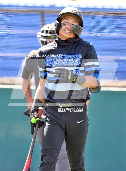 Thumbnail 2 in Basic vs Bishop Gorman (NIAA 5A Southern Regional Championship Game 1) photogallery.