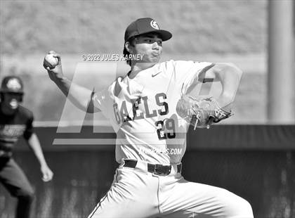 Thumbnail 2 in Basic vs Bishop Gorman (NIAA 5A Southern Regional Championship Game 1) photogallery.