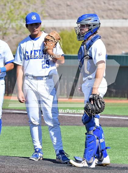 Thumbnail 3 in Basic vs Bishop Gorman (NIAA 5A Southern Regional Championship Game 1) photogallery.