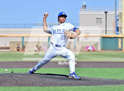 Thumbnail 2 in Basic vs Bishop Gorman (NIAA 5A Southern Regional Championship Game 1) photogallery.