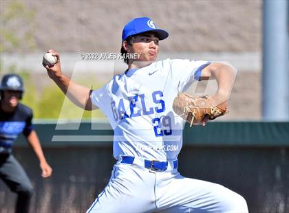 Thumbnail 3 in Basic vs Bishop Gorman (NIAA 5A Southern Regional Championship Game 1) photogallery.