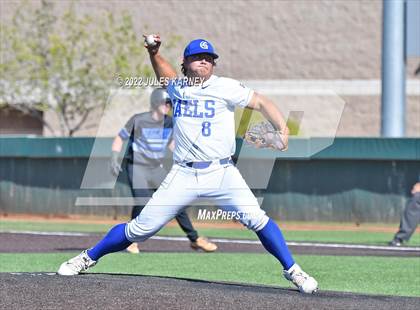 Thumbnail 1 in Basic vs Bishop Gorman (NIAA 5A Southern Regional Championship Game 1) photogallery.