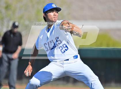 Thumbnail 2 in Basic vs Bishop Gorman (NIAA 5A Southern Regional Championship Game 1) photogallery.