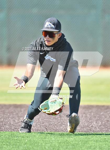 Thumbnail 3 in Basic vs Bishop Gorman (NIAA 5A Southern Regional Championship Game 1) photogallery.