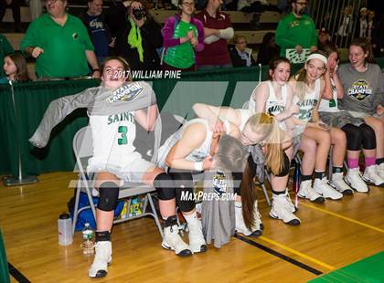 Thumbnail 2 in Seton Catholic Central vs. Irvington (NYSPHSAA Class B Final) photogallery.