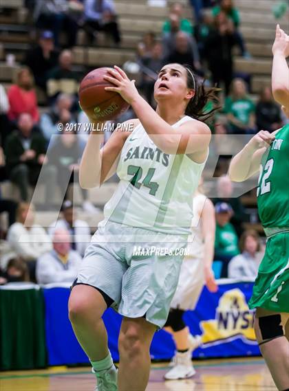 Thumbnail 2 in Seton Catholic Central vs. Irvington (NYSPHSAA Class B Final) photogallery.