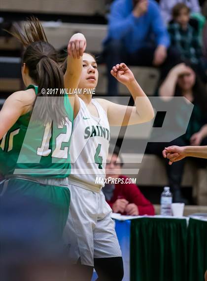 Thumbnail 3 in Seton Catholic Central vs. Irvington (NYSPHSAA Class B Final) photogallery.